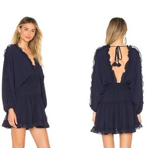 MISA Los Angeles Luisa Dress Navy